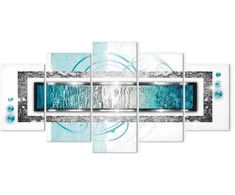 Artgeist Paveikslas - Turquoise blizzard