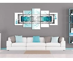 Artgeist Paveikslas - Turquoise blizzard