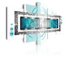 Artgeist Paveikslas - Turquoise blizzard