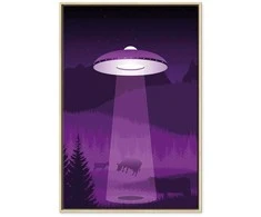 Artgeist Paveikslas - Ufo (1 Part) Vertical