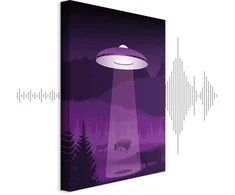 Artgeist Paveikslas - Ufo (1 Part) Vertical