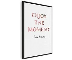 Artgeist Paveikslas - Unique Moment (1-part) - English Text on Baltas Background