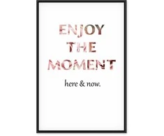 Artgeist Paveikslas - Unique Moment (1-part) - English Text on Baltas Background