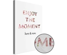 Artgeist Paveikslas - Unique Moment (1-part) - English Text on Baltas Background