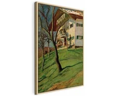 Artgeist Paveikslas - Unser Häuschen in Tegernsee (August Macke)