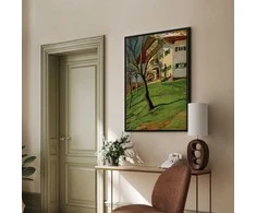 Artgeist Paveikslas - Unser Häuschen in Tegernsee (August Macke)