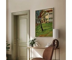 Artgeist Paveikslas - Unser Häuschen in Tegernsee (August Macke)