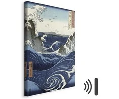 Artgeist Paveikslas - Utagawa Hiroshige – View of the Naruto whirlpools at Awa