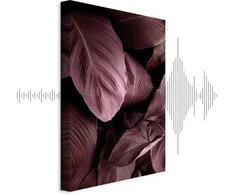 Artgeist Paveikslas - Velvet Leaves (1 Part) Vertical
