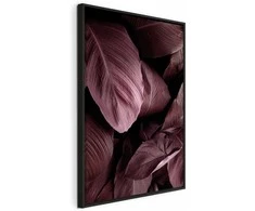 Artgeist Paveikslas - Velvet Leaves (1 Part) Vertical