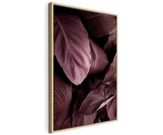 Artgeist Paveikslas - Velvet Leaves (1 Part) Vertical