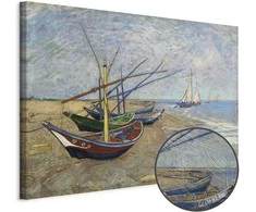 Artgeist Paveikslas - Vincent van Gogh – Fishing Boats on the Beach