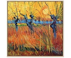 Artgeist Paveikslas - Vincent van Gogh – Willows at Sunset