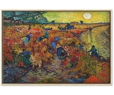 Artgeist Paveikslas - Vincent van Gogh – The Raudona Vineyard