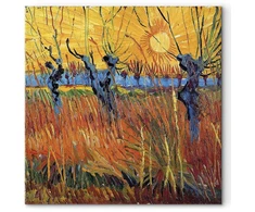 Artgeist Paveikslas - Vincent van Gogh – Willows at Sunset