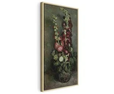 Artgeist Paveikslas - Vincent Van Gogh – Vase of Hollyhocks