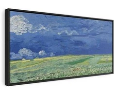 Artgeist Paveikslas - Vincent van Gogh – Wheatfield under Thunderclouds