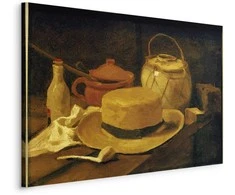Artgeist Paveikslas - Vincent Van Gogh – Still life with yellow straw hat
