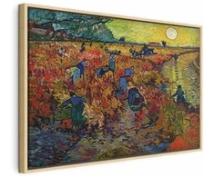 Artgeist Paveikslas - Vincent van Gogh – The Raudona Vineyard