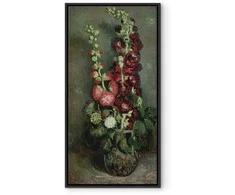 Artgeist Paveikslas - Vincent Van Gogh – Vase of Hollyhocks