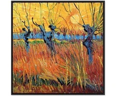 Artgeist Paveikslas - Vincent van Gogh – Willows at Sunset