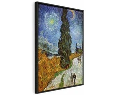 Artgeist Paveikslas - Vincent van Gogh – Road with Cypress and Star