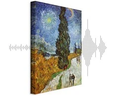 Artgeist Paveikslas - Vincent van Gogh – Road with Cypress and Star