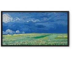 Artgeist Paveikslas - Vincent van Gogh – Wheatfield under Thunderclouds