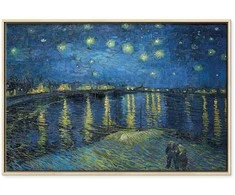 Artgeist Paveikslas - Vincent van Gogh – Starry Night Over the Rhône