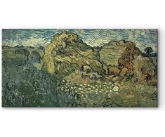Artgeist Paveikslas - Vincent Van Gogh – Field with Wheat Stacks