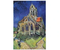 Artgeist Paveikslas - Vincent van Gogh – Church at Auvers
