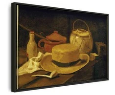 Artgeist Paveikslas - Vincent Van Gogh – Still life with yellow straw hat