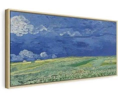 Artgeist Paveikslas - Vincent van Gogh – Wheatfield under Thunderclouds