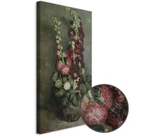 Artgeist Paveikslas - Vincent Van Gogh – Vase of Hollyhocks