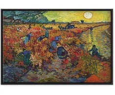 Artgeist Paveikslas - Vincent van Gogh – The Raudona Vineyard