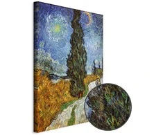 Artgeist Paveikslas - Vincent van Gogh – Road with Cypress and Star