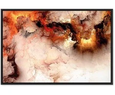 Artgeist Paveikslas - Volcanic Abstraction (1 Part) Wide