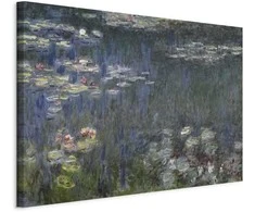 Artgeist Paveikslas - Waterlilies: Žalias Reflections (Claude Monet)