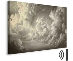 Artgeist Paveikslas - Whisper of Illuminated Clouds: Soft Play of Light in the Theater of the Heavens