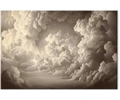 Artgeist Paveikslas - Whisper of Illuminated Clouds: Soft Play of Light in the Theater of the Heavens