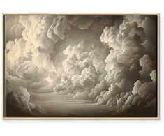 Artgeist Paveikslas - Whisper of Illuminated Clouds: Soft Play of Light in the Theater of the Heavens
