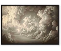 Artgeist Paveikslas - Whisper of Illuminated Clouds: Soft Play of Light in the Theater of the Heavens