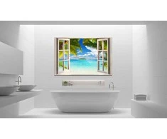 Artgeist Paveikslas - Window: Sea View