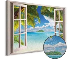 Artgeist Paveikslas - Window: Sea View