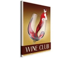 Artgeist Paveikslas - Wine Club (1 Part) Vertical