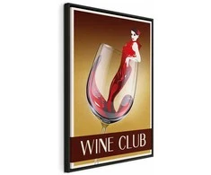 Artgeist Paveikslas - Wine Club (1 Part) Vertical