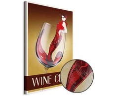 Artgeist Paveikslas - Wine Club (1 Part) Vertical