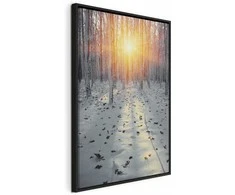 Artgeist Paveikslas - Winter Afternoon (1 Part) Vertical
