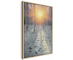 Artgeist Paveikslas - Winter Afternoon (1 Part) Vertical