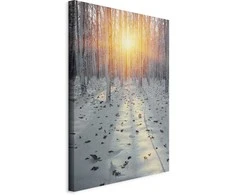 Artgeist Paveikslas - Winter Afternoon (1 Part) Vertical